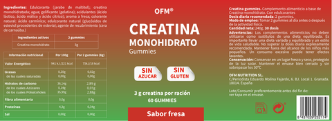 Creatina gummies