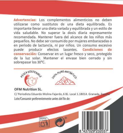 Aceite de Krill Superba2. Omega 3.