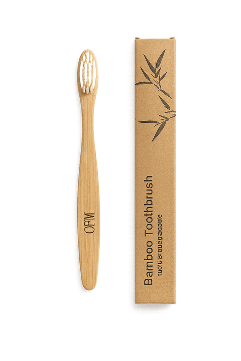 Cepillo de dientes bambú 100% biodegradable