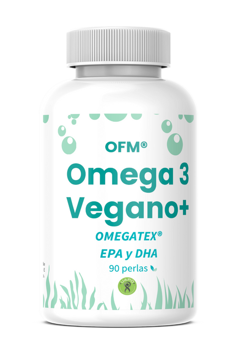 Omega 3 Vegano OFM®. Omegatex®-90 cápsulas